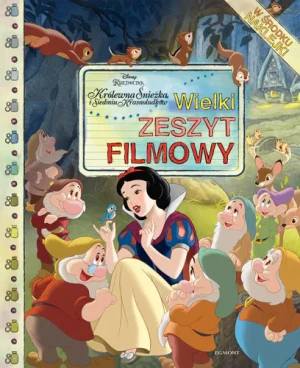 Wielki zeszyt filmowy. Królewna Śnieżka i siedmiu krasnoludków - praca zbiorowa - książka