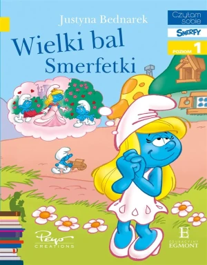 Wielki bal Smerfetki. Czytam sobie. Poziom 1 - Justyna Bednarek - książka