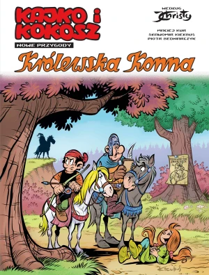 Królewska konna. Kajko i Kokosz. Nowe przygody - Maciej Kur, Sławomir Kiełbus - książka