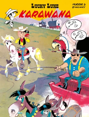 Karawana. Lucky Luke - Ren Goscinny, Morris, Marek Puszczewicz - książka