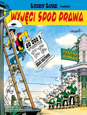 Wyjęci spod prawa. Lucky Luke - Morris, Morris, Maria Mosiewicz - książka
