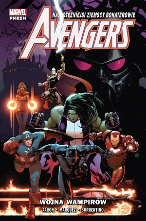 Wojna wampirów. Avengers. Tom 3 - Jason Aaron - książka