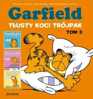Tłusty koci trójpak. Garfield. Tom 3 - Jim Davis, Jim Davis, Piotr W. Cholewa - książka
