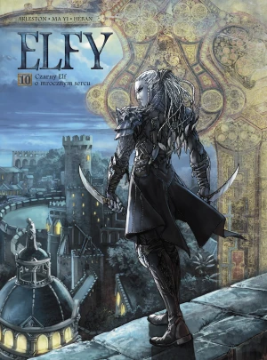 Czarny Elf o mrocznym sercu. Świat Akwilonu. Elfy. Tom 10 - Christophe Arleston - książka