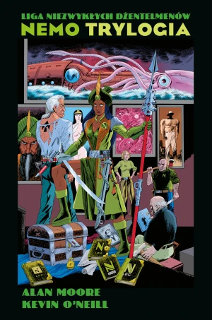 Nemo. Trylogia. Liga Niezwykłych Dżentelmenów - Alan Moore, Kevin O'Neill, Paulina Braiter - książka