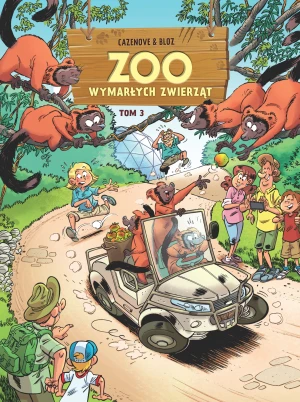 ZOO wymarłych zwierząt. Tom 3 - Christophe Cazenove - książka