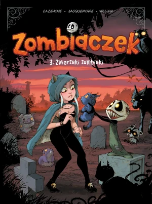 Zwierzaki zombiaki. Zombiaczek. Tom 3 - William Maury - książka