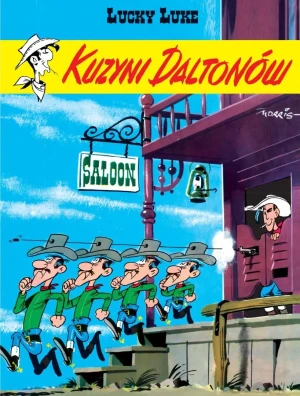 Lucky Luke. Kuzyni Daltonów -  - książka