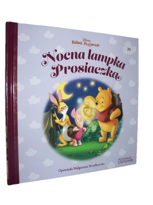 Nocna lampka Prosiaczka - Małgorzata Strzałkowska - książka