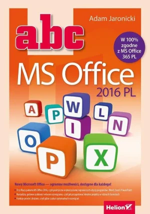 ABC. MS Office 2016 PL - Adam Jaronicki - książka
