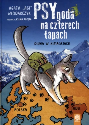 PSYgoda na czterech łapach. Diuna w Himalajach - Włodarczyk Agata - książka
