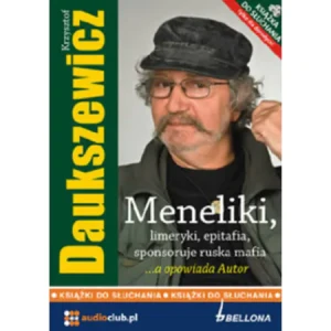 Meneliki, limeryki, epitafia, sponsoruje ruska mafia. Książka audio - Krzysztof Daukszewicz - książka
