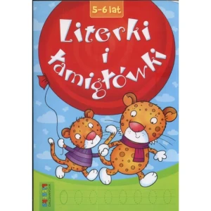 Literki i łamigłówki 5-6 lat - praca zbiorowa - książka
