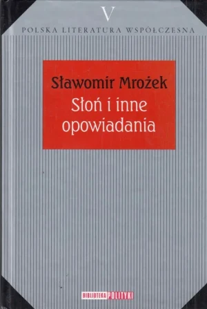 Słoń i inne opowiadania - Sławomir Mrożek - książka