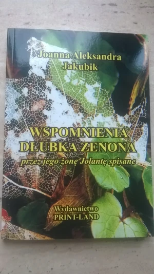 WSPOMNIENIA DŁUBKA ZENONA - JAKUBIK - książka