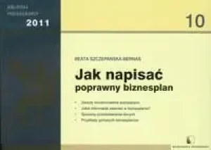 Jak napisać poprawny biznesplan - Szczepańska-Bernaś Beata - książka