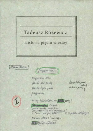 Historia pięciu wierszy - Różewicz Tadeusz - książka