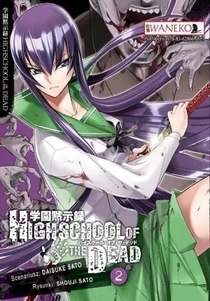 Highschool of dead. Tom 2 - Sato Daisuke - książka