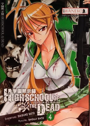 Highschool of the Dead. Tom 4 - Daisuke Sato, Shoji Sato - książka