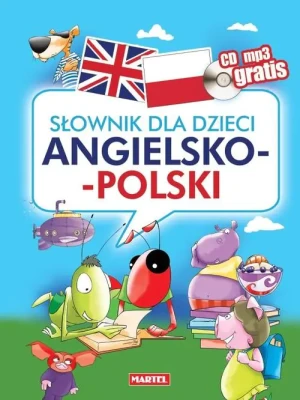 Słownik dla dzieci angielsko-polski + CD - Opracowanie Zbiorowe - książka