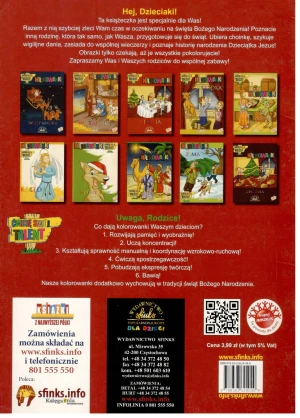 Wigilia. Kolorowanki - praca zbiorowa - książka