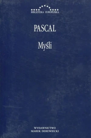 Myśli - Blaise Pascal - książka