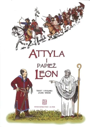 Attyla i Papież Leon - Jacek Widor - książka