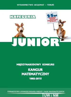 Matematyka z wesołym Kangurem. Poziom JUNIOR - praca zbiorowa - książka