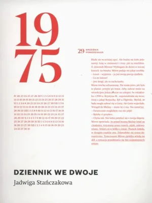 Dziennik we dwoje - Jadwiga Stańczakowa - książka
