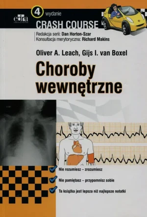 Crash Course. Choroby wewnętrzne - O.A. Leach, G.I. van Boxel - książka