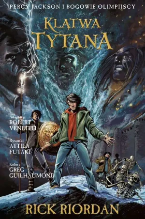 Klątwa tytana. Percy Jackson i bogowie olimpijscy. Tom 3 - Rick Riordan - książka