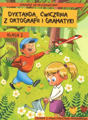 Dyktanda, ćwiczenia z ortografii i gramatyki. Klasa 2 - Wirsław Zaręba - książka