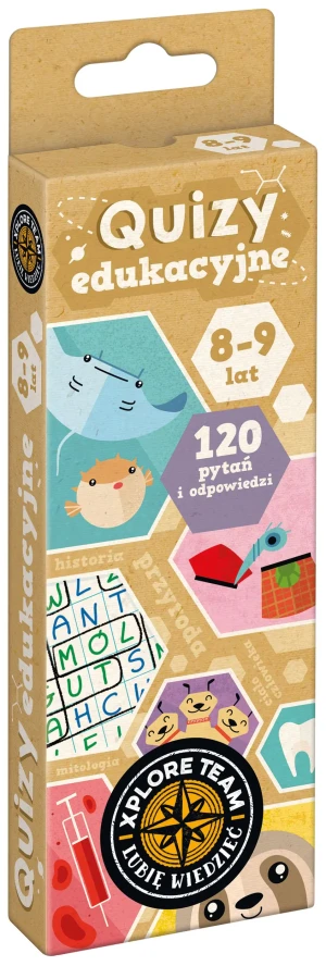 CzuCzu. Xplore Team. Quizy edukacyjne 8-9 lat -  - książka