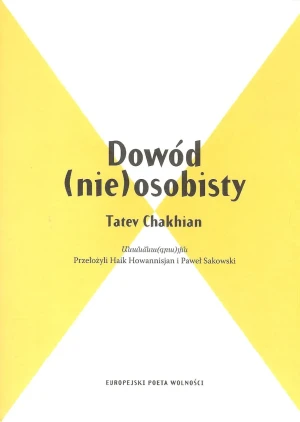 Dowód (nie)osobisty - Chakhjan Tatev - książka