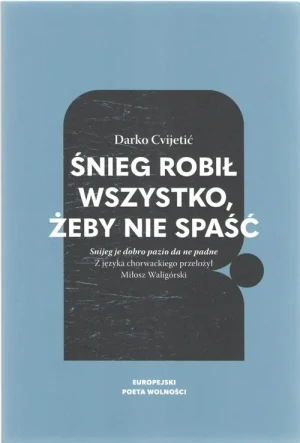 Śnieg robił wszystko, żeby nie spaść - Cvijetic Darko - książka
