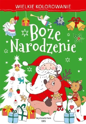 Boże Narodzenie. Wielkie kolorowanie - praca zbiorowa - książka
