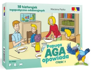 Historyjki obrazkowe. Papuga Aga opowiada cz.7 - praca zbiorowa - książka