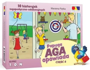 Historyjki obrazkowe. Papuga Aga opowiada cz.8 - praca zbiorowa - książka