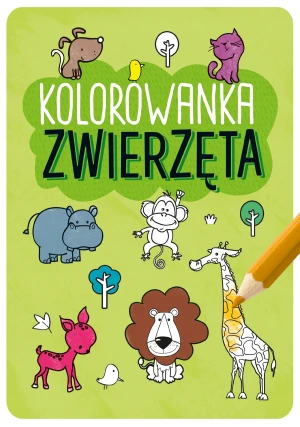 Kolorowanka. Zwierzęta - Praca zbiorowa - książka