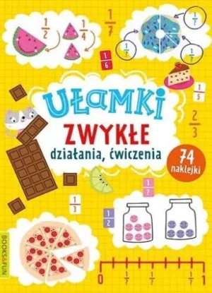 Ułamki zwykłe. Działania, ćwiczenia - praca zbiorowa - książka