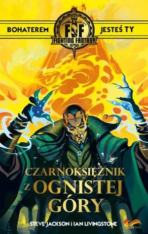 Czarnoksiężnik z Ognistej Góry - Jackson Steve, Livingstone Ian - książka