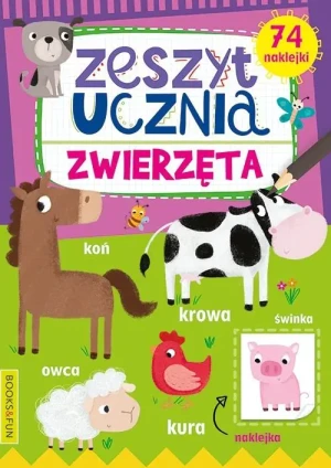Książeczka Zeszyt ucznia Zwierzęta - praca zbiorowa - książka