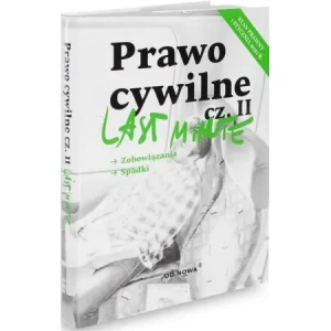 Last Minute Prawo Cywilne cz.2 01.01.2021 - Anna Gólska - książka