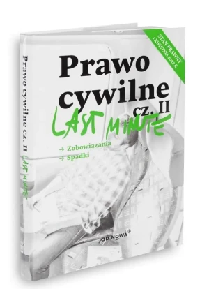Last Minute. Prawo cywilne cz.2 - praca zbiorowa - książka