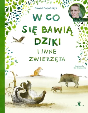 W co się bawią dziki i inne zwierzęta - Dawid  Popończyk - książka