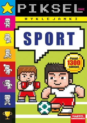 Pikselowe wyklejanki - Sport - praca zbiorowa - książka