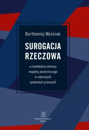 Surogacja rzeczowa - Bartłomiej Woźniak - książka