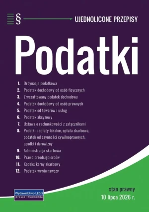 Podatki - ujednolicone przepisy - praca zbiorowa - książka