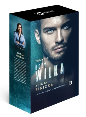 Pakiet: Oczy wilka / W jego oczach / Otwórz oczy - Sinicka Alicja - książka