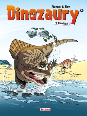 Dinozaury w komiksie. Tom 4 - Arnaud Plumeri - książka